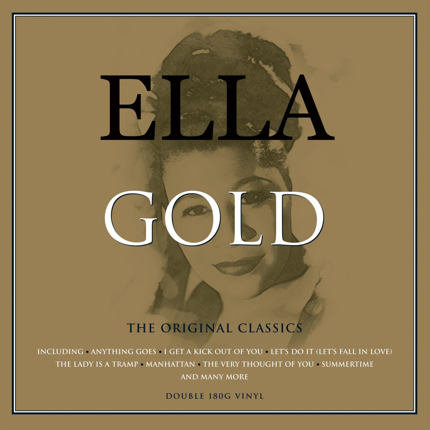 ELLA FITZGERALD - GOLD【2LP】