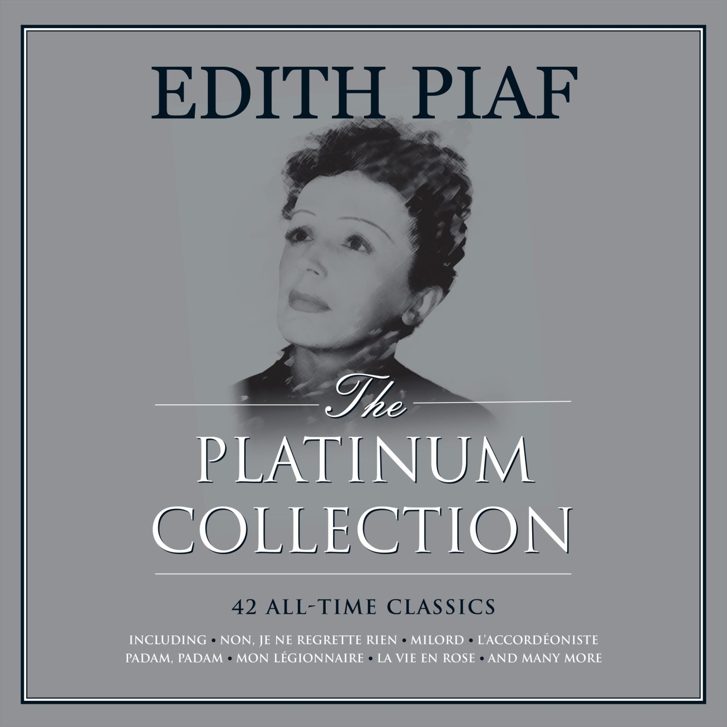 EDITH PIAF - THE PLATINUM COLLECTION 【3LP】